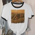Cat Sloth Dog Retro Nostalgia Roadtrip Photo Unisex Cotton Ringer T-Shirt Cat Sloth Dog Retro Nostalgia Roadtrip Photo Unisex Cotton Ringer T-Shirt