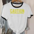 Caution Does Not Play Well With Others Introvert Unisex Cotton Ringer T-Shirt Caution Does Not Play Well With Others Introvert Unisex Cotton Ringer T-Shirt
