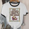 CEO Of Canceling Plans Flake Introvert Friend Premium Tri-Blend Unisex Cotton Ringer T-Shirt