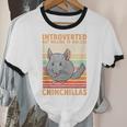 Chinchilla Owner Introvert Chinchilla Unisex Cotton Ringer T-Shirt Chinchilla Owner Introvert Chinchilla Unisex Cotton Ringer T-Shirt