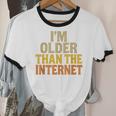 Classic Internet Nostalgia Humor Retro Quote Unisex Cotton Ringer T-Shirt Classic Internet Nostalgia Humor Retro Quote Unisex Cotton Ringer T-Shirt