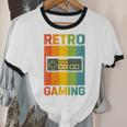 Classic Retro Gaming Nostalgia Unisex Cotton Ringer T-Shirt