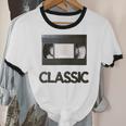 Classic VHS Tape Nostalgia Retro Unisex Cotton Ringer T-Shirt Classic VHS Tape Nostalgia Retro Unisex Cotton Ringer T-Shirt