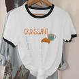I Like Croissant And Maybe 3 People Baking Introvert Foodie Unisex Cotton Ringer T-Shirt I Like Croissant And Maybe 3 People Baking Introvert Foodie Unisex Cotton Ringer T-Shirt