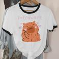 Cute Introvert Graphic Tee Unisex Cotton Ringer T-Shirt Cute Introvert Graphic Tee Unisex Cotton Ringer T-Shirt