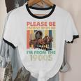 Dad Fathers Day Please Be Patient I'm From The 1900s Unisex Cotton Ringer T-Shirt