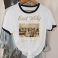 East Wing Never Forget American Vintage Nostalgia Unisex Cotton Ringer T-Shirt