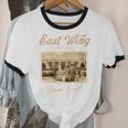 East Wing Never Forget American Vintage Nostalgia Unisex Cotton Ringer T-Shirt East Wing Never Forget American Vintage Nostalgia Unisex Cotton Ringer T-Shirt
