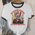 Elder Emo Grandma Nana Be Patient With Me I'm From The 1900s Unisex Cotton Ringer T-Shirt