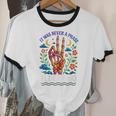 Elder Emo Nostalgia Skeleton Hand Unisex Cotton Ringer T-Shirt