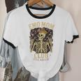 Emo Mom Club Still Rockin Skeleton Nostalgia Women Mother Unisex Cotton Ringer T-Shirt