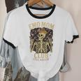 Emo Mom Club Still Rockin Skeleton Nostalgia Women Mother Unisex Cotton Ringer T-Shirt