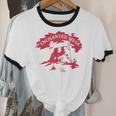 Enchanted Mesa Plateau Nostalgia Unisex Cotton Ringer T-Shirt
