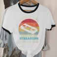 Error 404 Streaming Not Found Nostalgia VHS Retro Tape Unisex Cotton Ringer T-Shirt