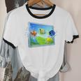 Frutiger Aero Fish Unisex Cotton Ringer T-Shirt Frutiger Aero Fish Unisex Cotton Ringer T-Shirt