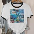Frutiger Aero Retro Vibes Unisex Cotton Ringer T-Shirt