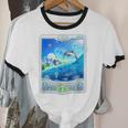 Frutiger Aero Skeuomorphism User Interface Nostalgia Unisex Cotton Ringer T-Shirt