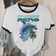 Frutiger Aero Splashy Dolphin Y2k Aesthetic Graphic Unisex Cotton Ringer T-Shirt Frutiger Aero Splashy Dolphin Y2k Aesthetic Graphic Unisex Cotton Ringer T-Shirt