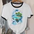 Frutiger Aero Unisex Cotton Ringer T-Shirt