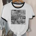 Frutiger Aero Y2K Old School Retro Vibes Unisex Cotton Ringer T-Shirt