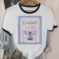 Fun Cute Introvert Cat Character Trophy For Men Women Unisex Cotton Ringer T-Shirt Fun Cute Introvert Cat Character Trophy For Men Women Unisex Cotton Ringer T-Shirt