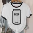 Generic Beer 1980s 80s Nostalgia Premium Tri-Blend Unisex Cotton Ringer T-Shirt