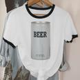 Generic Beer 1980s 80s Nostalgia Unisex Cotton Ringer T-Shirt