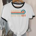 Groovy Like The 60s Aesthetic Nostalgia 1960's Retro Unisex Cotton Ringer T-Shirt