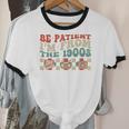 Groovy Please Be Patient With Me I'm From The 1900s Vintage Unisex Cotton Ringer T-Shirt