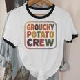 Grouchy Potato Crew Introvert Sarcasm Premium Tri-Blend Unisex Cotton Ringer T-Shirt Grouchy Potato Crew Introvert Sarcasm Premium Tri-Blend Unisex Cotton Ringer T-Shirt