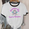 Grown-Up Still Love These Magical Unicorn Nostalgia Unisex Cotton Ringer T-Shirt