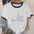 Heartwarming Wagon Please Be Patient I'm From The 1900s Unisex Cotton Ringer T-Shirt