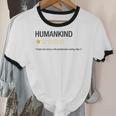 Humankind One Star Introvert People Rating Unisex Cotton Ringer T-Shirt Humankind One Star Introvert People Rating Unisex Cotton Ringer T-Shirt