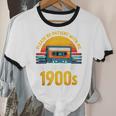 Humor Daddy I'm From The 1900s Unisex Cotton Ringer T-Shirt