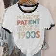 Humor Retro Please Be Patient With Me I'm From The 1900s Premium Unisex Cotton Ringer T-Shirt Humor Retro Please Be Patient With Me I'm From The 1900s Premium Unisex Cotton Ringer T-Shirt