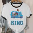 Ice Cream Truck King Nostalgia Summer Ice Cream Truck Driver Unisex Cotton Ringer T-Shirt Ice Cream Truck King Nostalgia Summer Ice Cream Truck Driver Unisex Cotton Ringer T-Shirt