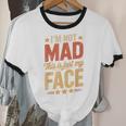 I'm Not Mad This Is Just My Face Introvert Unisex Cotton Ringer T-Shirt I'm Not Mad This Is Just My Face Introvert Unisex Cotton Ringer T-Shirt