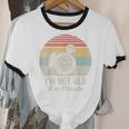 I'm Not Old I'm Classic Retro Nostalgia Statement Unisex Cotton Ringer T-Shirt