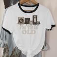 I’m This Old Retro Tech Nostalgia For 70s 80s Premium Tri-Blend Unisex Cotton Ringer T-Shirt I’m This Old Retro Tech Nostalgia For 70s 80s Premium Tri-Blend Unisex Cotton Ringer T-Shirt