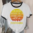 I'm Outstanding Retro Introvert Mountain Trip Lover Unisex Cotton Ringer T-Shirt I'm Outstanding Retro Introvert Mountain Trip Lover Unisex Cotton Ringer T-Shirt