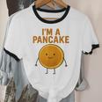 I’m a Pancake Meme For Nostalgia And Sci-Fi Fan Unisex Cotton Ringer T-Shirt