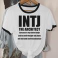 INTJ Architect Personality Introvert Sarcastic Unisex Cotton Ringer T-Shirt INTJ Architect Personality Introvert Sarcastic Unisex Cotton Ringer T-Shirt