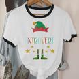 The Introvert Elf Christmas Family Matching Fun Xmas Top Unisex Cotton Ringer T-Shirt The Introvert Elf Christmas Family Matching Fun Xmas Top Unisex Cotton Ringer T-Shirt