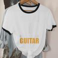 Introvert Guitarist Only Need Guitar Enjoy Acoustic Music Unisex Cotton Ringer T-Shirt