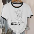 Introvert Health Aware Acceptance Beauty Art Unisex Cotton Ringer T-Shirt Introvert Health Aware Acceptance Beauty Art Unisex Cotton Ringer T-Shirt