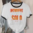 Introvert Party Solo Edition Sarcastic People Hater Unisex Cotton Ringer T-Shirt Introvert Party Solo Edition Sarcastic People Hater Unisex Cotton Ringer T-Shirt