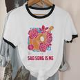 Introvert Singers Singing Sad Song Classical Music Lovers Unisex Cotton Ringer T-Shirt Introvert Singers Singing Sad Song Classical Music Lovers Unisex Cotton Ringer T-Shirt