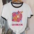 Introvert Singers Singing Sad Song Classical Music Lovers Unisex Cotton Ringer T-Shirt Introvert Singers Singing Sad Song Classical Music Lovers Unisex Cotton Ringer T-Shirt