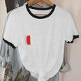 Introvert Socially Drained Battery Unisex Cotton Ringer T-Shirt