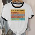 Introvert Stop Being Afraid Of Silence Just Awkward Unisex Cotton Ringer T-Shirt Introvert Stop Being Afraid Of Silence Just Awkward Unisex Cotton Ringer T-Shirt